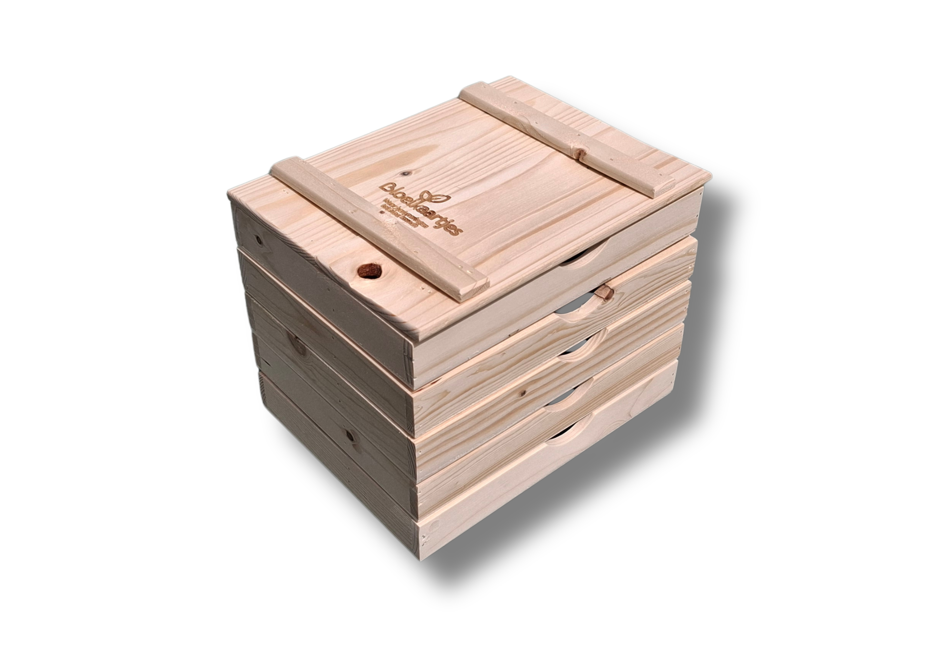Bloeikaartjes presentatie -en voorraadbox (set van 5 boxes voor de gehele collectie)