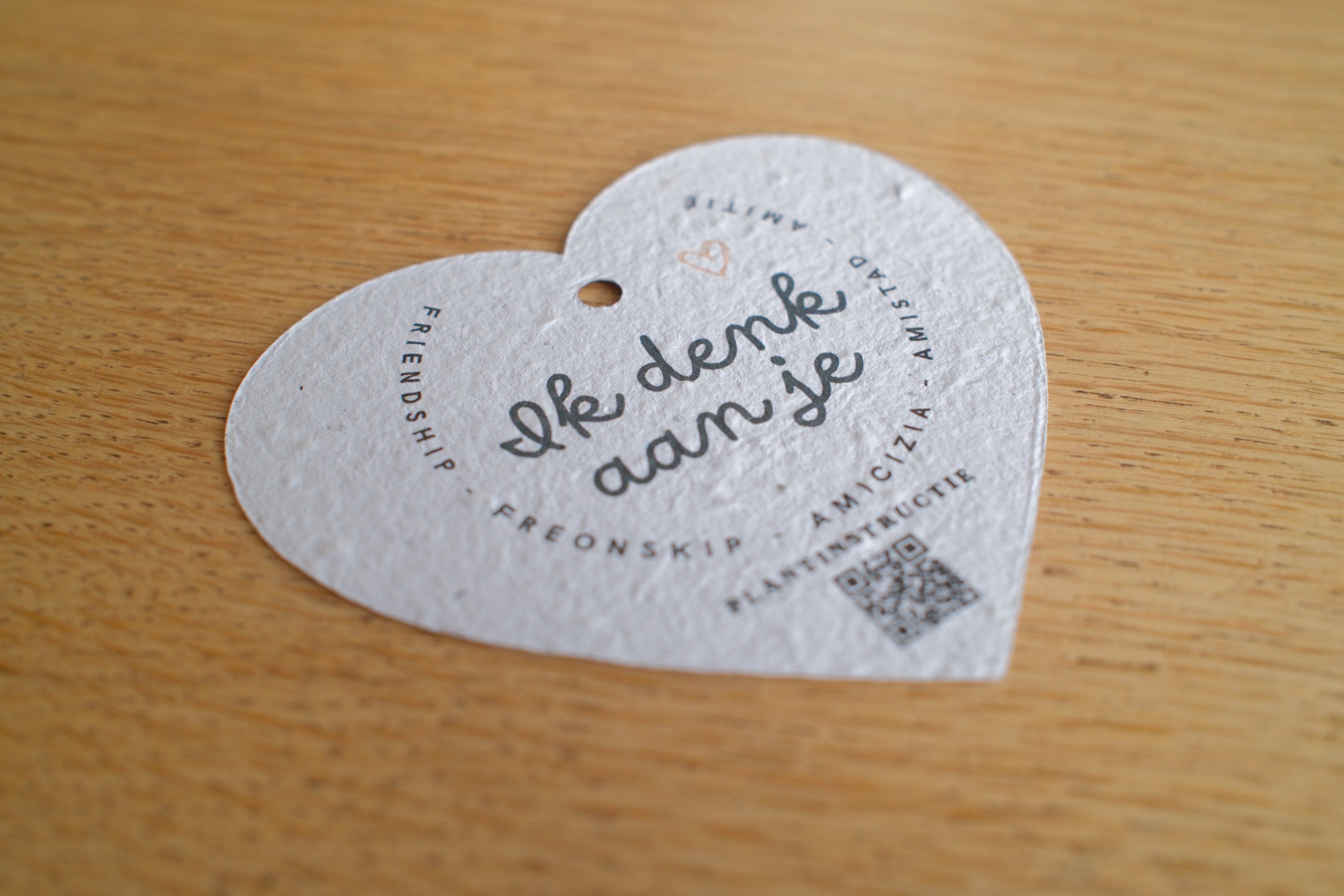 Bloeikaartje ”Ik denk aan je” (10 stuks)