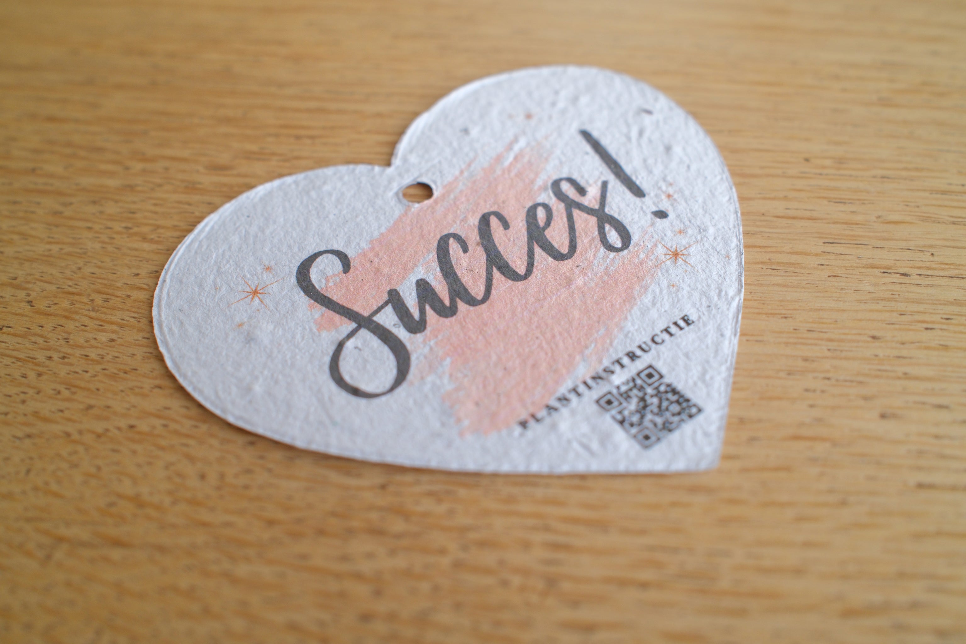 Bloeikaartje ”Succes” (10 stuks)