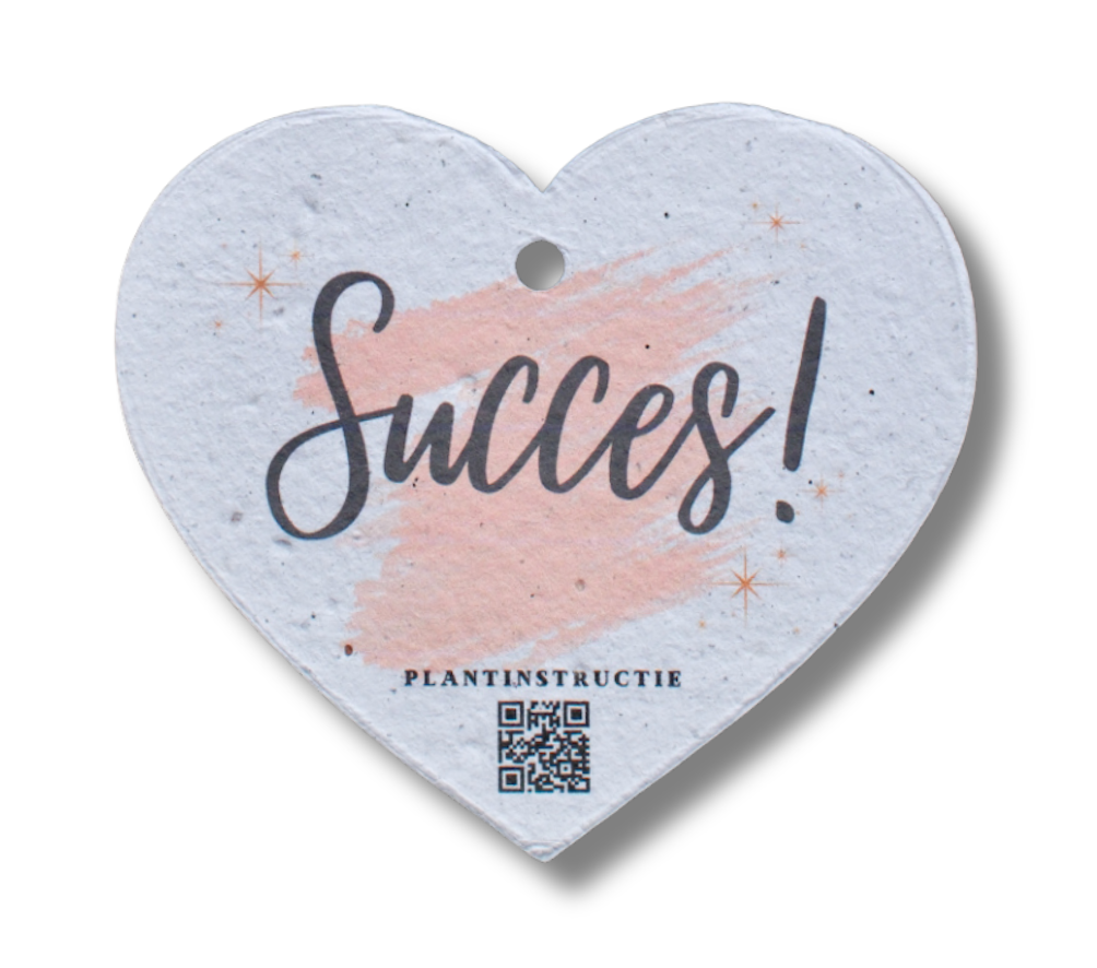 Bloeikaartje ”Succes” (10 stuks)