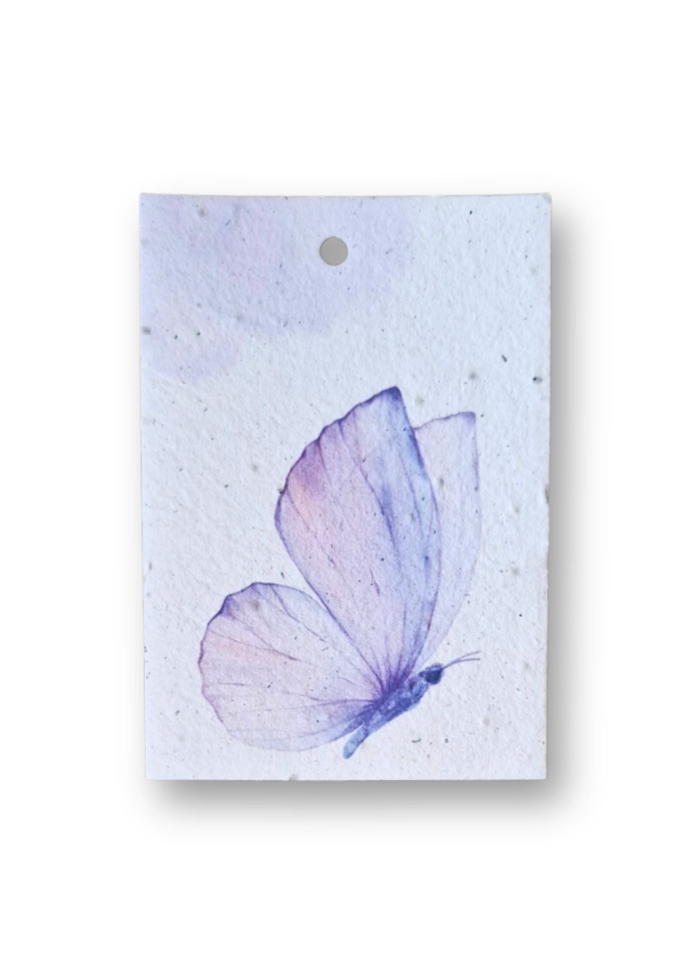 Bloeikaartje Rouw - Vlinder zonder tekst (5 stuks 7,7 x 15 cm) (kopie)