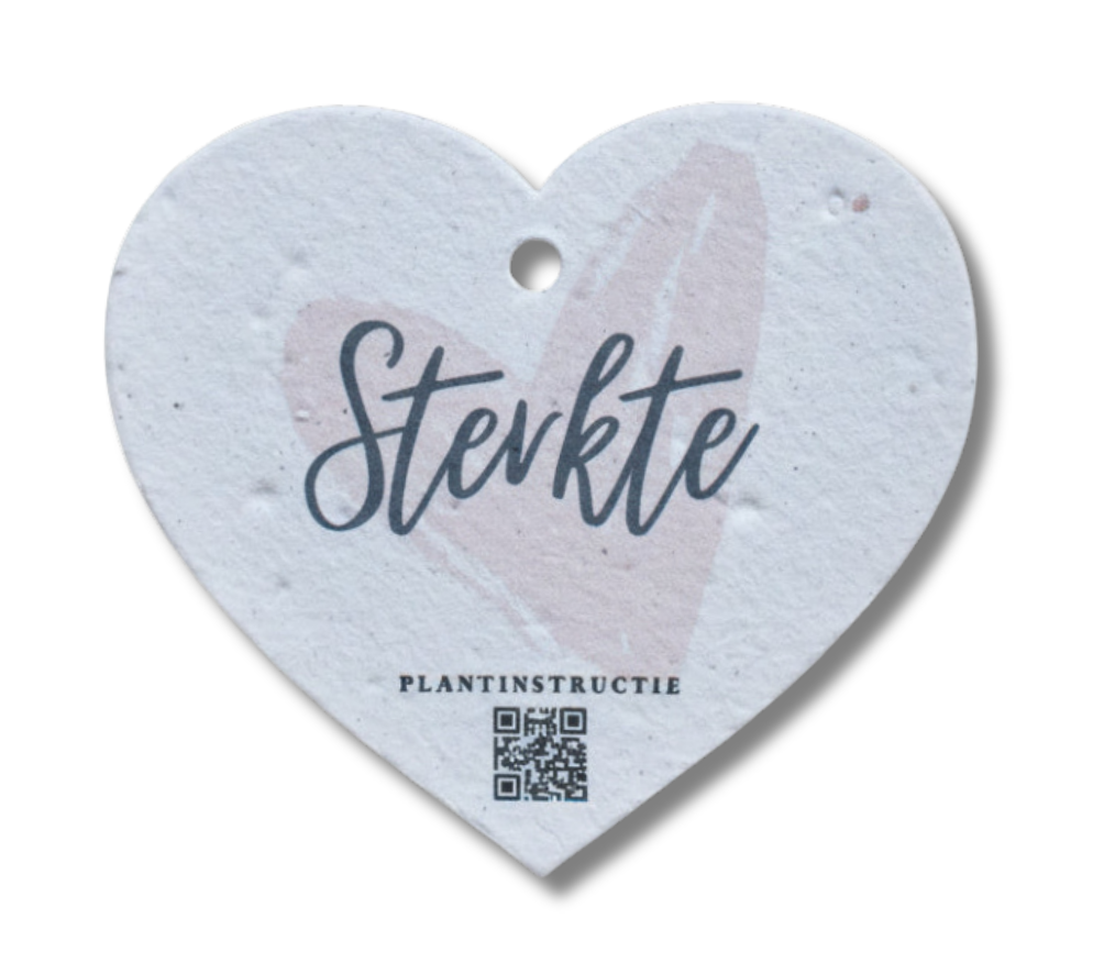 Bloeikaartje ”Sterkte” (per 10 stuks)